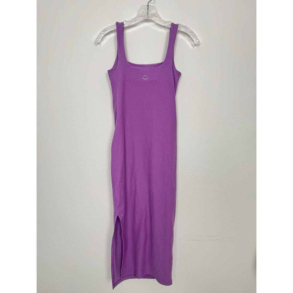 Beyond Yoga Icon Midi Dress Women’s XS Purple Spacedye Stretch - Picture 6 of 11